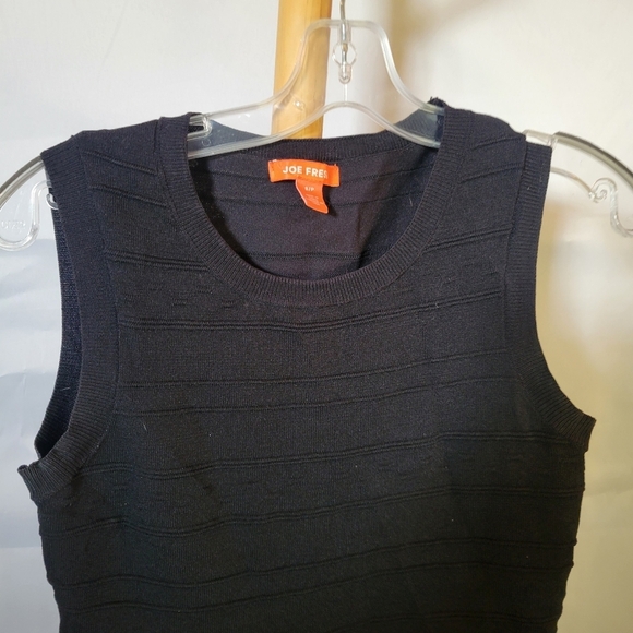 Joe Fresh Black Dress stretchy Sleeveless size small - Picture 2 of 7